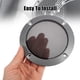 thumbnail image 5 of 2uds 4'' Tono Titanio Coche Audio Altavoz Funda Malla Subwoofer Rejilla, 5 of 7