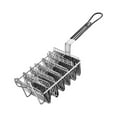 thumbnail image 1 of Taco Fryer Kitchen Cooking Tool 4 Shells/6 Shells Pancake Container Rack Kitchen with Grip Handle 6 Shells V Shape, 1 of 9