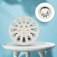 thumbnail image 4 of Joernso Reusable Drain Cover Easy Installation Stainless Steel Deodorization Round Hair Strainer for Daily Use, 4 of 8