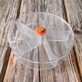 thumbnail image 1 of mmirethe Transparent Parrot Feeding Wheel Spinning Toy Birds Parrots Bird Foraging Toy Feeder, 1 of 6