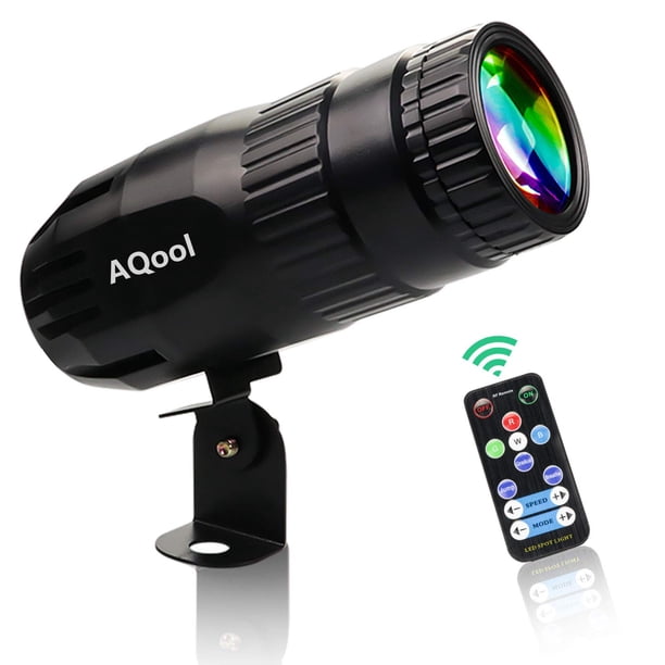 Pinspot Light AQool Mini Espejo Espejo Espejo LED RGBW de 15 W