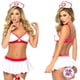 thumbnail image 4 of Lencería enfermera disfraz sexy conjunto babydoll dormitorio luna de miel enfermera ropa se adapta, blanco, 4 of 5