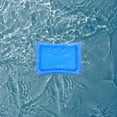 thumbnail image 3 of SWETRACE 1Set Inflatable Serving Tray Blue Rectangular Floating Tray for Pool Adults Pool Party, 3 of 7