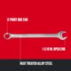 thumbnail image 2 of Llave CRAFTSMAN CMMT44709 1-5/16" 12 puntos SAE Combo, 2 of 5