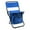 Blue, variant on Kieccall Camping And Hiking Outdoor Folding Chair With Cooler Bag Compact Fishing Stool Fishing Chair With Double Cloth Cooler Bag For Fishing/Beach/Camping/Family/Outing