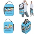 thumbnail image 4 of Bolsa térmica para el almuerzo con diseño de Snoopy y Charlie Brown, con dibujos animados de Snoopy y Charlie Brown, para picnic, 4 of 5