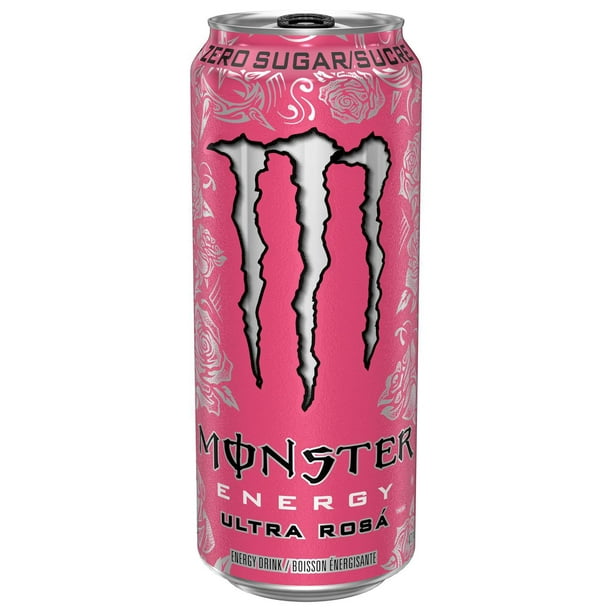 MONSTER ENERGY, Ultra Rosa, 473mL, Can, Monster Ultra Rosa 
