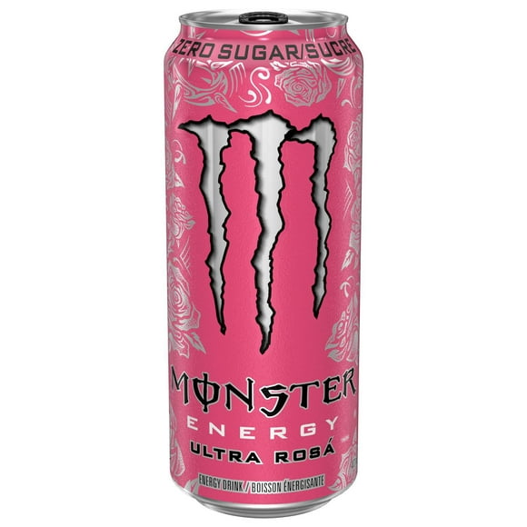 MONSTER ENERGY, Ultra Rosa, 473mL, Can, Monster Ultra Rosa