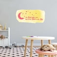 thumbnail image 3 of We Love You More Than All Stars Infinite Love Inspirational Quote watercolor Wall Decal Wall Art Sticker Designs Vinyl Stickers For Home House Walls Rooms Windows Bedroom Decoration Size (20x20 inch), 3 of 3