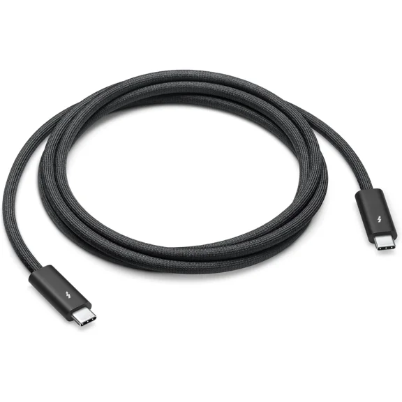 Restored Apple Thunderbolt 4 Pro Cable (1M) - Black MU883AM/A (Refurbished)