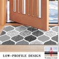 thumbnail image 3 of Bohemian Retro Floral Non-Slip Entryway Door Mat,Boho Indoor Decor Durable Low Plush Door Mat,Washable Welcome Rug for Patio Hallway Home Decor 17x30 Inches, 3 of 6