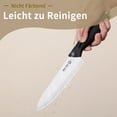 thumbnail image 4 of Ceramic Knife Set - Ceramic Knives Set for Kitchen, Ceramic Kitchen Knives with Covers, 6" Bread Knife 6" Chef Knife 5" Utility Knife 4" Fruit Knife 3" Paring Knife Peeler, Rust Free Proof, 4 of 7