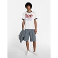 thumbnail image 2 of Kacey Lee Men's Loose Skater Carpenter Denim Shorts, Sizes 30-40, 2 of 6