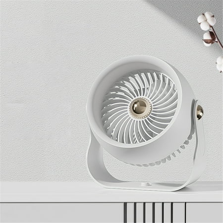 

Portable Fan Clearance! Awuniuwa New Air Circulation Fan Usb Rechargeable Home Portable High Wind Mute Wall Mounted Desktop Electric Fan Mini Fan Clearance Sale