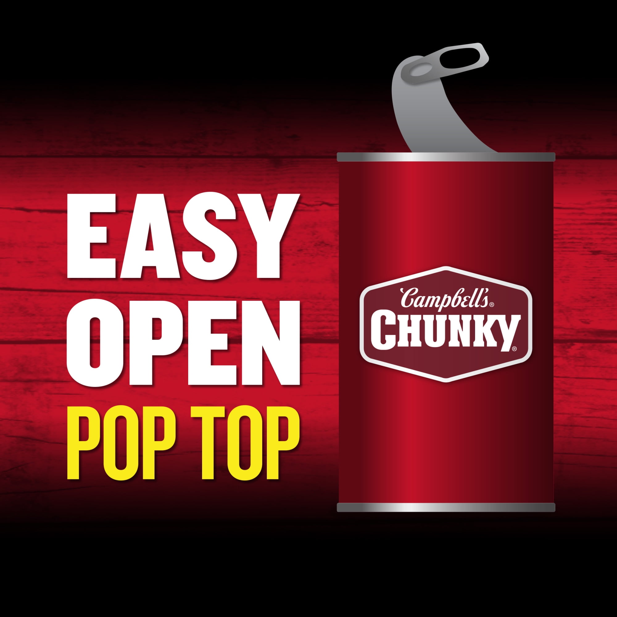 (12 pack) Campbell's Chunky Soup, Spicy Chicken and Sausage Gumbo, 18.8 oz Can