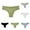 Green, variant on HAOTAGS Panties for Women,Antimicrobial Protection Ventilated Low-Rise Thong Underwear Green S