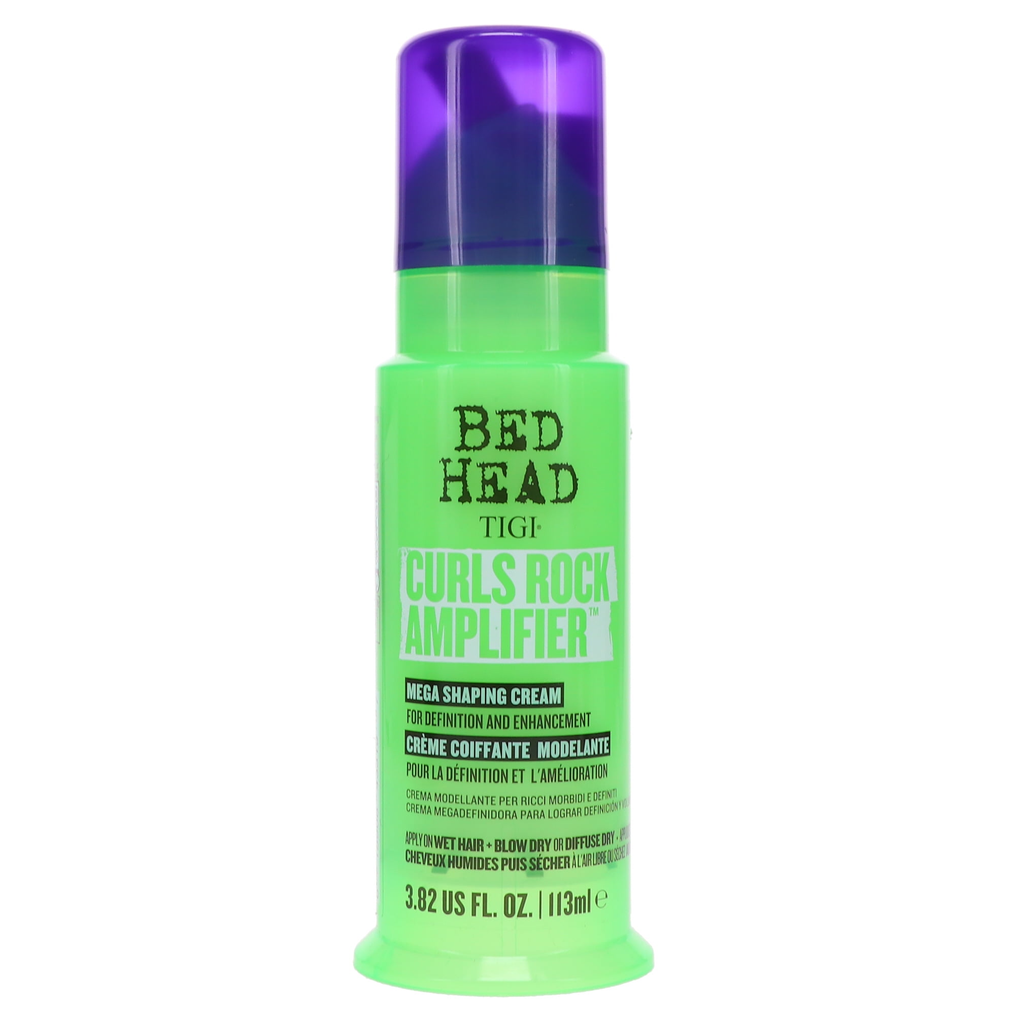 TIGI Bed Head Curls Rock Amplifier Moisturizing Hair Styling Cream with Vitamin E, 3.82 fl oz TIGI Bed Head Curls Rock Amplifier Moisturizing Hair Styling Cream with Vitamin E, 3.82 fl oz