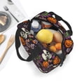 thumbnail image 5 of Bingfone Halloween With Skull Print Lunch Bag Insulated Lunch Box, Small Leakproof Cooler Food Lunch Containers Reusable High Capacity Lunch Tote Bags for Work, Travel, Outdoor, 5 of 5