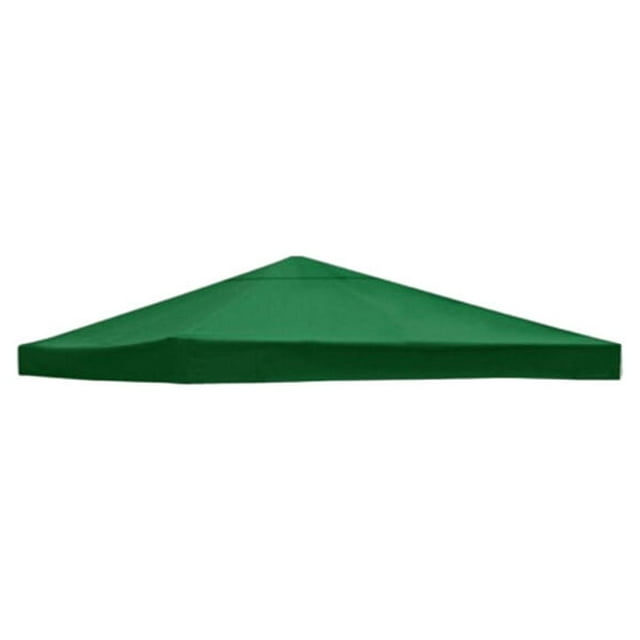Matsuzay Cubierta del dosel, componentes de repuesto, componente de techo de tienda de campaña, parasol, accesorios de Gazebo, accesorio de Jardín y Patio Verde oscuro/Único