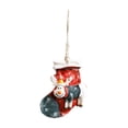 thumbnail image 2 of Qjidjing Christmas Tree Hanging Ornaments, Xmas Hanging Resin Pendants, for Home Window, Wreath Display, Indoor Holiday Gift Decor, 2 of 6