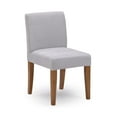 thumbnail image 4 of Chesnee Dining Chair with Short Slipcover, Concrete MB2405-018 (2 Pack), 4 of 7
