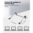 thumbnail image 4 of Soporte para laptop Thibault de aluminio ergonómico con ventilación 13-17", 4 of 7