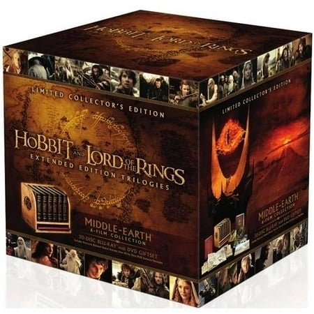 lord rings extended blu edition ray hobbit earth middle trilogies collector walmart ultraviolet widescreen limited digital