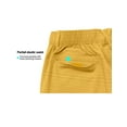 thumbnail image 7 of Little Donkey Andy Men’s 12 Inch Bermuda Shorts, UPF 50 Stretch Golf shorts for Casual Travel ( Yellow L ), 7 of 7