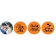 thumbnail image 2 of Darling Souvenir Personalized Love Is Sweet Wedding Photo Stickers Candy Labels DIY-Orange, 2 of 2