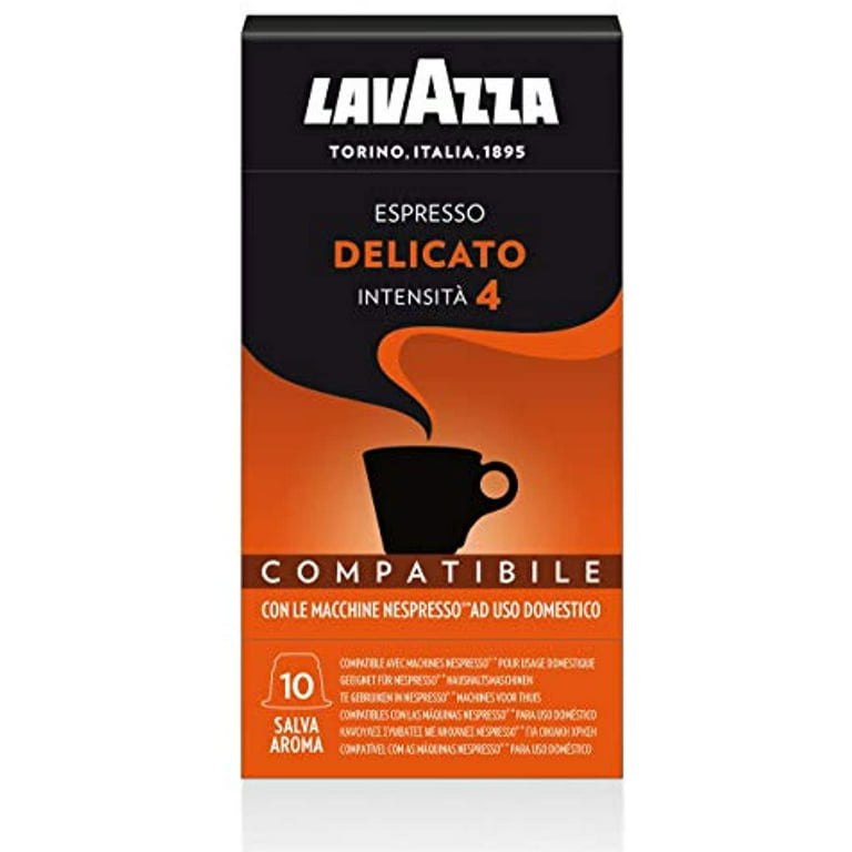 Lavazza Nespresso Capsules (Delicato, 100)