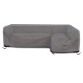 thumbnail image 4 of COVERS&ALL L Shape Sectional Sofa Cover, 12 Oz, Waterproof & UV-Resistant, Ideal for Indoor/Outdoor (Right Side Sofa, 90" x 120" x 33" x 35", Grey), 4 of 7