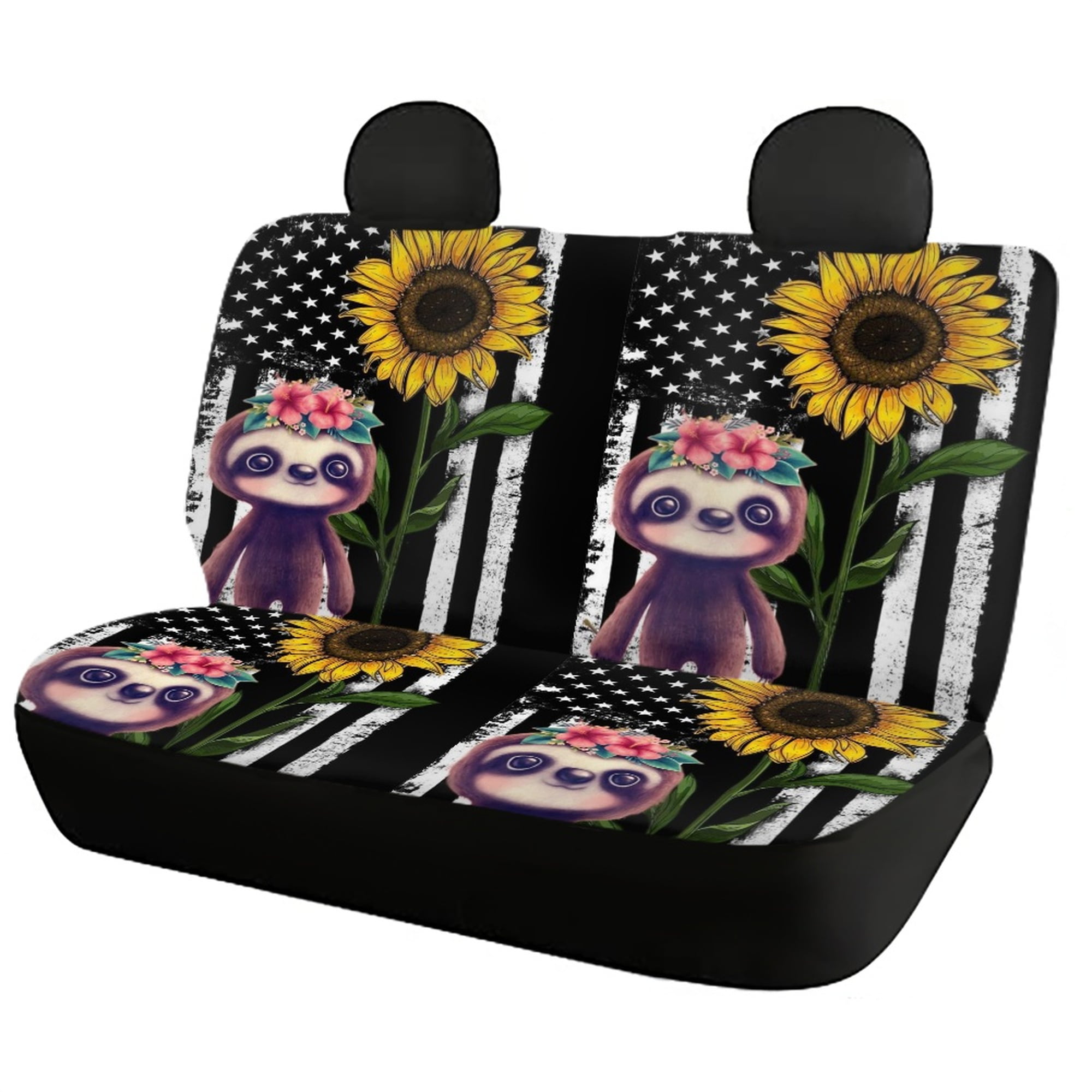 Kitty Katze Auto Sitzbezüge Set Camo Muster, Pack von 2 Universal Front  Sitz Schutzhülle - AliExpress