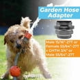 thumbnail image 5 of Brass Faucet Adapters Multiple Size Kitchen Faucet Adapter Garden Hose Connector, 6Pcs, 5 of 5