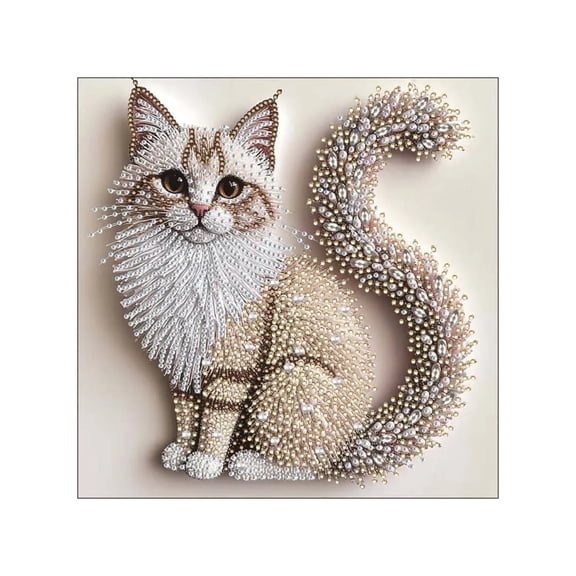 Sparkling Diamond Art Kit 5D DIY Crystal Painting Set with Tools for Adults Home Decor Arts Crafts Creative Handmade Embroidery Holiday Gift