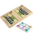 thumbnail image 2 of Juego De Mesa De Madera 2 En 1, Juego De Mesa, Juego De Mesa Que Rebota, Juguete Para Niños Y Adultos Yuarrent FN005517-00, 2 of 6
