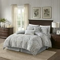 thumbnail image 2 of Harbor House Hallie Comforter Set, Grey, 2 of 4