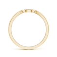 thumbnail image 2 of ANGARA Lab Grown Diamond U-Shaped Comfort Fit Wedding Ring for Women in 14K Yellow Gold (Size-1mm| Color-F-G| Clarity-VS) | Anniversary, Jewelry Gift for Women | Lab-Grown Diamond Ring, 2 of 4