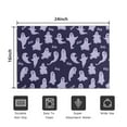 thumbnail image 5 of Halloween Ghosts Pattern Door Rugs,Washable Non Slip Door Mats Indoor,Decorative Door Mats,Entry Mat Indoor for Entrance,Bedroom,Kitchen,Bathroom,16"x24", 5 of 6