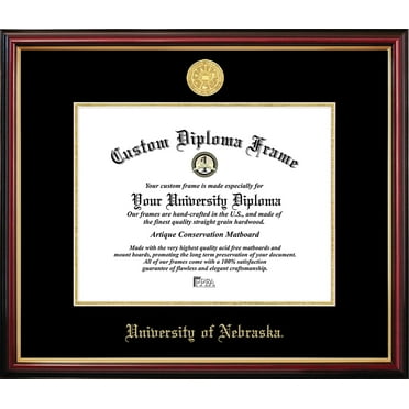 Nebraska Petite Diploma Frame