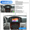 thumbnail image 2 of Android 13 Car Stereo GPS Navigation 2+32G For Dodge Chrysler Jeep Support Wireless Carplay Android Auto 8in Car Radio with Bluetooth Wifi FM/RDS SWC Mirror Link Split Screen + AHD Backup Camera, 2 of 11