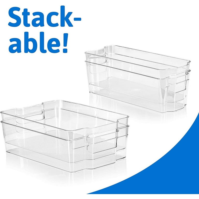 Fridge Organizer Bins 4 Pack – slyinspireme