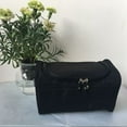 thumbnail image 5 of Retro Creative Simple Solid Color Nylon Fashion Storage Bag Waterproof Cosmetic Bag Travel Toiletry Bag Makeup Case GREEN, 5 of 8