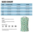 thumbnail image 6 of Haiem Men's SHIBA WITH FLORAL Print Tank Tops Summer Sleeveless Cut Off Workout T-Shirts Fitness Vest Athletic Undershirts-X-Large, 6 of 8