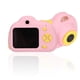thumbnail image 4 of D6 Mini cámara digital para niños de 2 pulgadas Cámara pequeña SLR deportiva con lente dual 1080P (rosa), 4 of 8