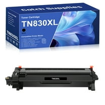 TN830XL Toner Cartridges Black Compatible for Brother TN830 XL V R TN-830XL Brother HL-L2400D HL-L2405W HL-L2460DW HL-L2460DWXL HL-L2480DW DCP-L2640DW MFC-L2820DW MFC-L2900DW Printer Pack of 1