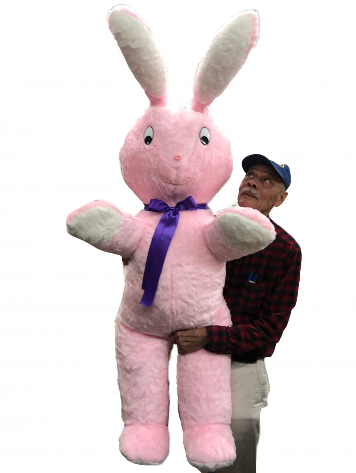 Giant Soft Plush Bunny Pillow Toys Big Stuffed Animals Pink Rabbit Doll for Kid 