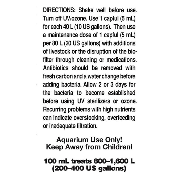 Seachem Pristine Fish & Aquatic Life Supplement, 3.4 Oz - Walmart