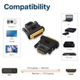 thumbnail image 6 of MMOBIEL HDMI to DVI Adapter Bi-Directional 1080p 5 Pack, 6 of 7