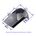 thumbnail image 3 of Cover Trim Fit For Honda Civic MK10 2016-2021 Center Console Steering Wheel Cover Instrument Panel Dash Pannels, 3 of 5