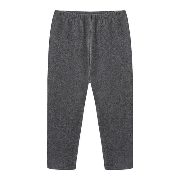 Baby Girls Leggings Toddler Baby Girls Candy Color Solid Color Leggings Casual Kids Tight Pants Gray 150